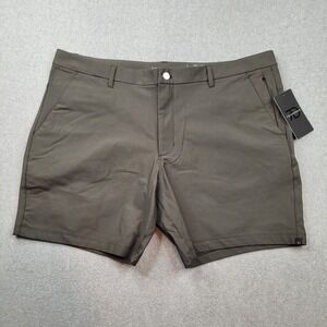 7Diamonds Infinity Short Mens 42 Asphalt Grey 4-Way Stretch 7" Inseam New